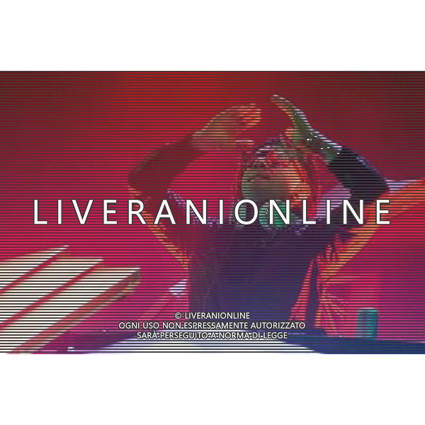 Pilton, UK, 27/06/2014 : Performances at Glastonbury Festival . Skrillex plays. Person Pictured: Sonny John Moore. AG ALDO LIVERANI SAS ONLY ITALY