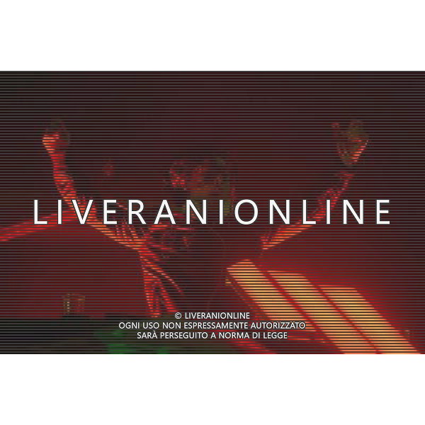 Pilton, UK, 27/06/2014 : Performances at Glastonbury Festival . Skrillex plays. Person Pictured: Sonny John Moore. AG ALDO LIVERANI SAS ONLY ITALY