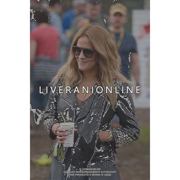 Pilton, UK, 28/06/2014 : Celebrities and fashion at Glastonbury Festival . Person Pictured: Caroline Flack. AG ALDO LIVERANI SAS ONLY ITALY