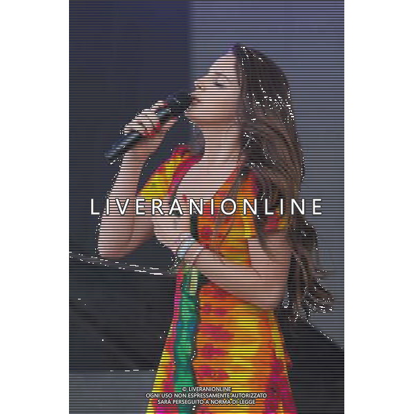 Pilton, UK, 28/06/2014 : Performances at Glastonbury Festival . Lana Del Rey plays. Person Pictured: Lana Del Rey, Elizabeth Woolridge Grant. AG ALDO LIVERANI SAS ONLY ITALY