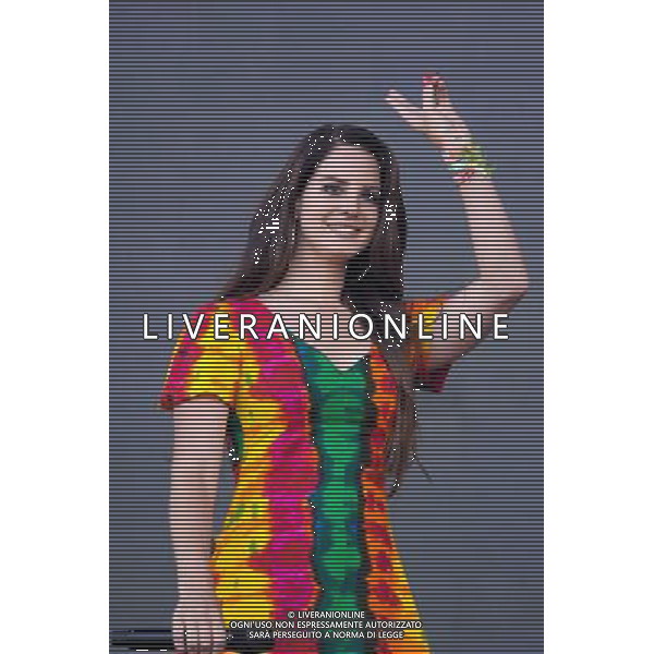 Pilton, UK, 28/06/2014 : Performances at Glastonbury Festival . Lana Del Rey plays. Person Pictured: Lana Del Rey, Elizabeth Woolridge Grant. AG ALDO LIVERANI SAS ONLY ITALY