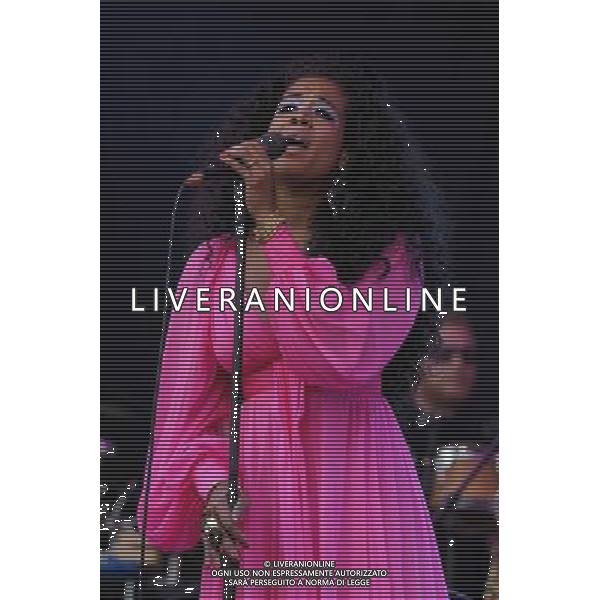 Pilton, UK, 28/06/2014 : Performances at Glastonbury Festival . Kelis plays. Person Pictured: Kelis Rogers. AG ALDO LIVERANI SAS ONLY ITALY