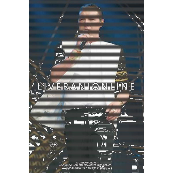 English singer-songwriter John Newman (bornJohn William Peter Newman) performs at Glastonbury Festival 2014, Worthy Farm, Pilton, Somerset, UK on Friday 27th June 2014. AG ALDO LIVERANI SAS ONLY ITALY