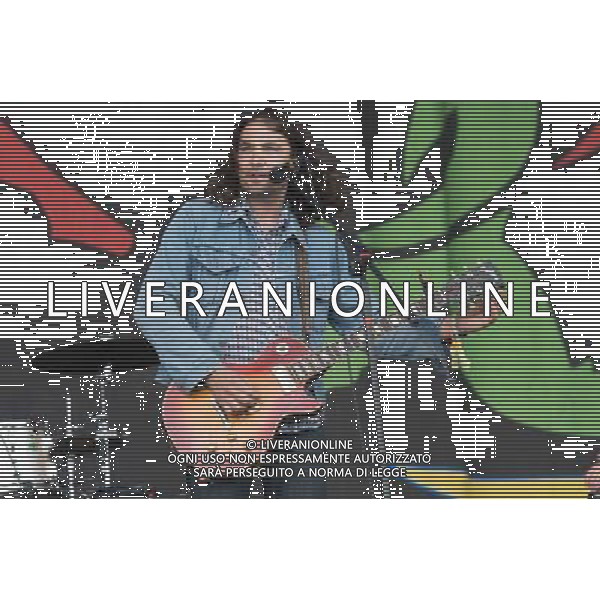 Adam Granduciel of The War On Drugs performing at Glastonbury Festival 2014, Worthy Farm, Pilton, Somerset, UK on Friday 27th June 2014. AG ALDO LIVERANI SAS ONLY ITALY