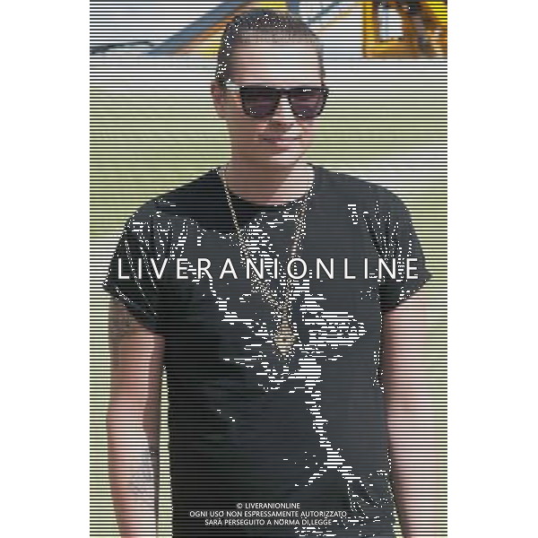 English singer-songwriter John Newman at Glastonbury Festival 2014, Worthy Farm, Pilton, Somerset, UK on Friday 27th June 2014. AG ALDO LIVERANI SAS ONLY ITALY