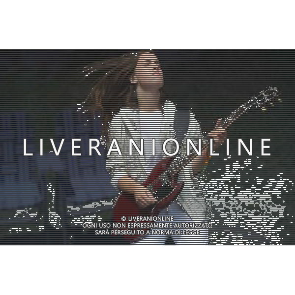 Californian sister trio Haim perform at Glastonbury Festival 2014, Worthy Farm, Pilton, Somerset, UK on Friday 27th June 2014. AG ALDO LIVERANI SAS ONLY ITALY