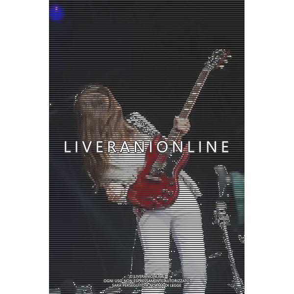 Californian sister trio Haim perform at Glastonbury Festival 2014, Worthy Farm, Pilton, Somerset, UK on Friday 27th June 2014. AG ALDO LIVERANI SAS ONLY ITALY