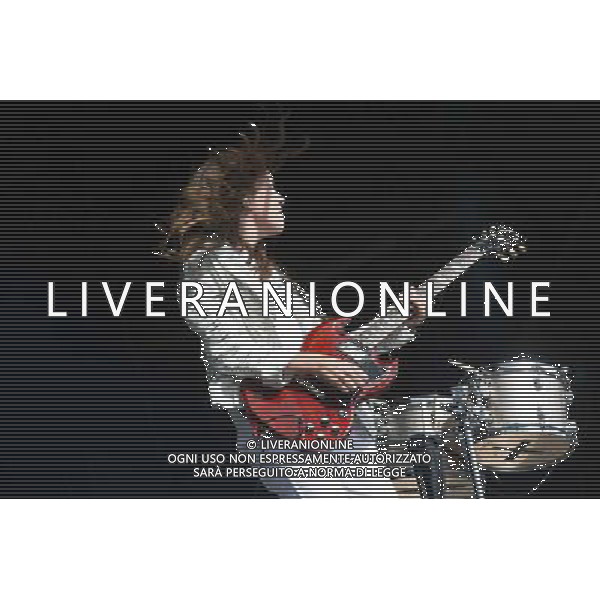 Californian sister trio Haim perform at Glastonbury Festival 2014, Worthy Farm, Pilton, Somerset, UK on Friday 27th June 2014. AG ALDO LIVERANI SAS ONLY ITALY