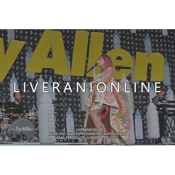 Lily Allen (born Lily Rose Allen) performs at Glastonbury Festival 2014, Worthy Farm, Pilton, Somerset, UK on Friday 27th June 2014. AG ALDO LIVERANI SAS ONLY ITALY