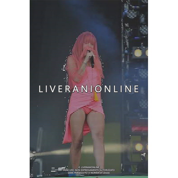 Lily Allen (born Lily Rose Allen) performs at Glastonbury Festival 2014, Worthy Farm, Pilton, Somerset, UK on Friday 27th June 2014. AG ALDO LIVERANI SAS ONLY ITALY