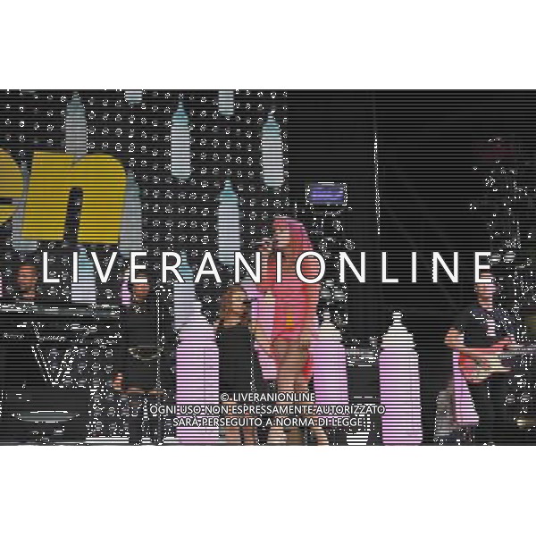 Lily Allen (born Lily Rose Allen) performs at Glastonbury Festival 2014, Worthy Farm, Pilton, Somerset, UK on Friday 27th June 2014. AG ALDO LIVERANI SAS ONLY ITALY