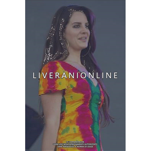 American singer-songwriter Lana Del Rey (born Elizabeth Woolridge Grant) performs on The Pyramid Stage at Glastonbury Festival 2014, Worthy Farm, Pilton, Somerset, UK on Saturday 28th June 2014. ©PHOTOSHOT/Agenzia Aldo Liverani sas - ITALY ONLY - EDITORIAL USE ONLY