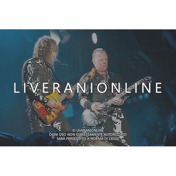 American metal band Metallica headline The Pyramid Stage at Glastonbury Festival 2014, Worthy Farm, Pilton, Somerset, UK on Saturday 28th June 2014. ©PHOTOSHOT/Agenzia Aldo Liverani sas - ITALY ONLY - EDITORIAL USE ONLY