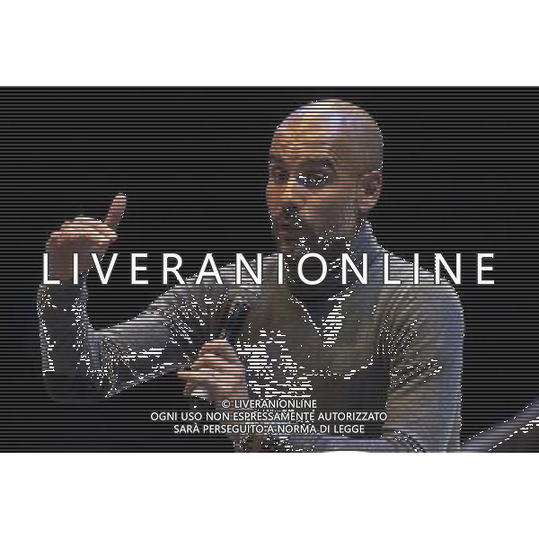 (140627) -- BUENOS AIRES, June 27, 2014 () -- The Spanish Josep \'Pep\' Guardiola (L), current coach of the German team Bayern Munich, speaks during the conference \'The FIFA World Cup, according to Pep\', in the Luna Park Stadium, in the city of Buenos Aires, capital of Argentina, on June 26, 2014. (/Martin Zabala) ©PHOTOSHOT/Agenzia Aldo Liverani sas - ITALY ONLY - EDITORIAL USE ONLY - Josep \'Pep\' Guardiola, allenatore della squadra tedesca del Bayern Monaco, allo stadio Luna Park, nella citta\' di Buenos Aires, capitale dell\'Argentina, il 26 giugno 2014