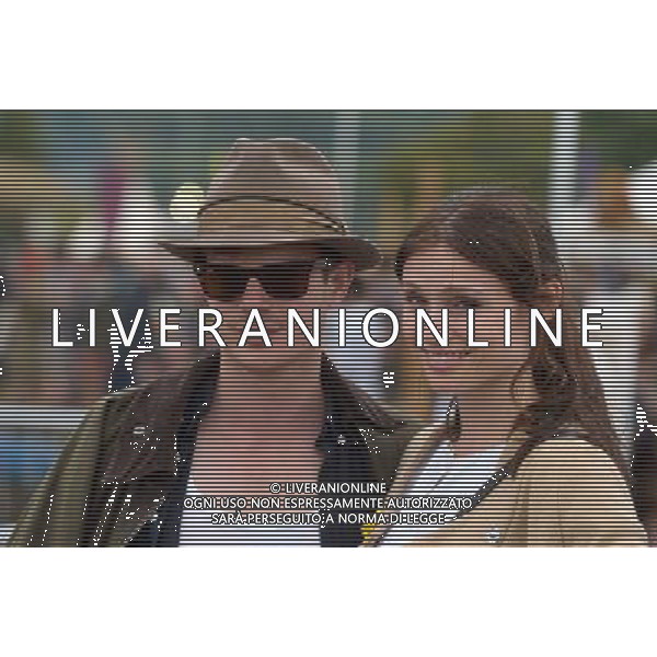 Pilton, UK, 28/06/2014 : Celebrities and fashion at Glastonbury Festival . Person Pictured: Sophie Ellis-Bextor. AG ALDO LIVERANI SAS ONLY ITALY