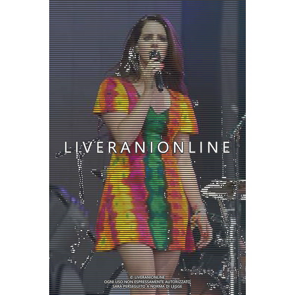 Pilton, UK, 28/06/2014 : Performances at Glastonbury Festival . Lana Del Rey plays. Person Pictured: Lana Del Rey, Elizabeth Woolridge Grant. AG ALDO LIVERANI SAS ONLY ITALY