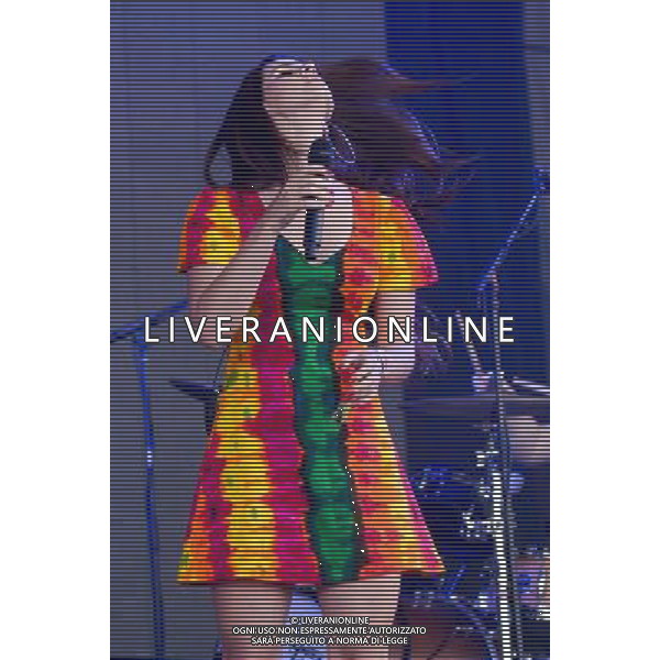 Pilton, UK, 28/06/2014 : Performances at Glastonbury Festival . Lana Del Rey plays. Person Pictured: Lana Del Rey, Elizabeth Woolridge Grant. AG ALDO LIVERANI SAS ONLY ITALY