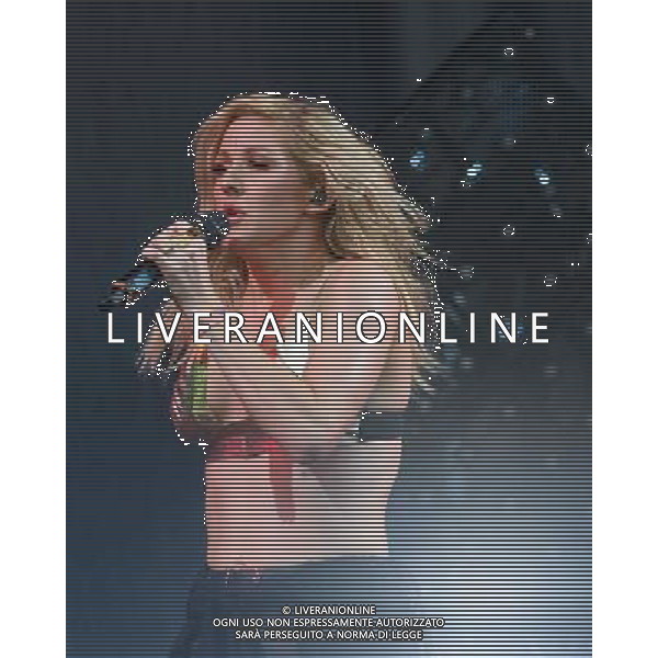 Pilton, UK, 29/06/2014 : Performances at Glastonbury Festival . Ellie Goulding plays. Person Pictured: Elena Jane \'Ellie\' Goulding, Ellie Goulding. AG ALDO LIVERANI SAS ONLY ITALY