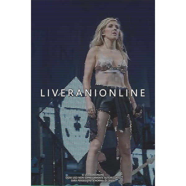 Pilton, UK, 29/06/2014 : Performances at Glastonbury Festival . Ellie Goulding plays. Person Pictured: Elena Jane \'Ellie\' Goulding, Ellie Goulding. AG ALDO LIVERANI SAS ONLY ITALY