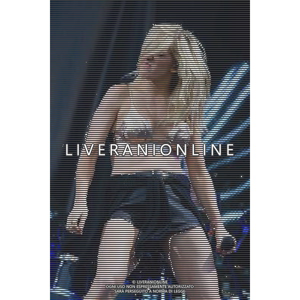 Pilton, UK, 29/06/2014 : Performances at Glastonbury Festival . Ellie Goulding plays. Person Pictured: Elena Jane \'Ellie\' Goulding, Ellie Goulding. AG ALDO LIVERANI SAS ONLY ITALY