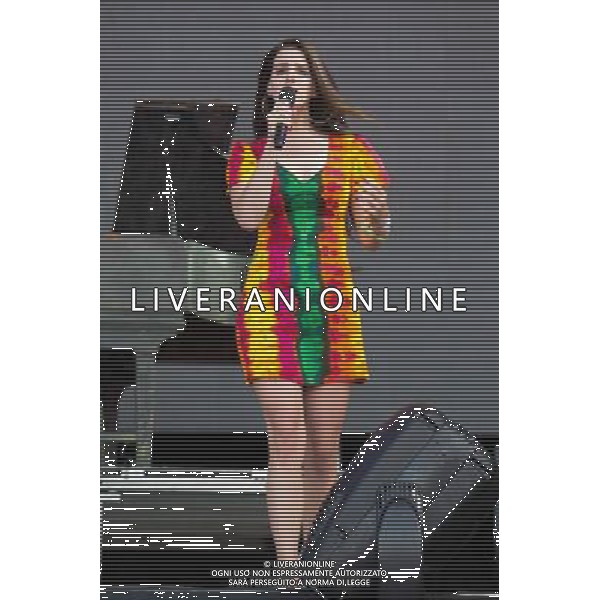 Lana del Rey, real name Elizabeth Woolridge Grant, performs on the Pyramid Stage, at Glatstonbury Festival 2014, Worthy Farm, Pilton, Somerset UK on 28th June 2014 AG ALDO LIVERANI SAS ONLY ITALY