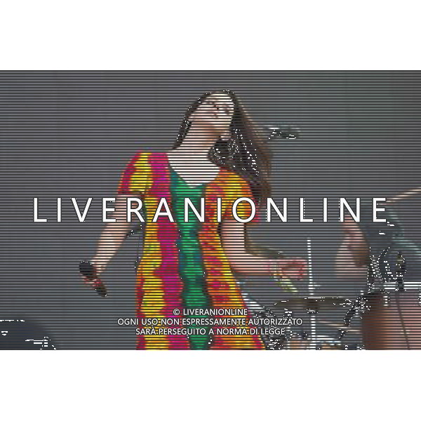 Lana del Rey, real name Elizabeth Woolridge Grant, performs on the Pyramid Stage, at Glatstonbury Festival 2014, Worthy Farm, Pilton, Somerset UK on 28th June 2014 AG ALDO LIVERANI SAS ONLY ITALY
