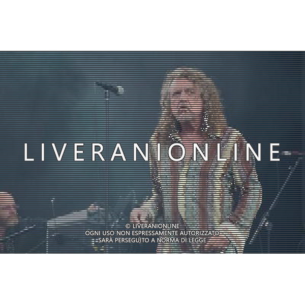 English singer-songwriterand Led Zeppelin vocalist Robert Plant (CBE) performs on The Pyramid Stage at Glastonbury Festival 2014, Worthy Farm, Pilton, Somerset, UK on Saturday 28th June 2014. AG ALDO LIVERANI SAS ONLY ITALY