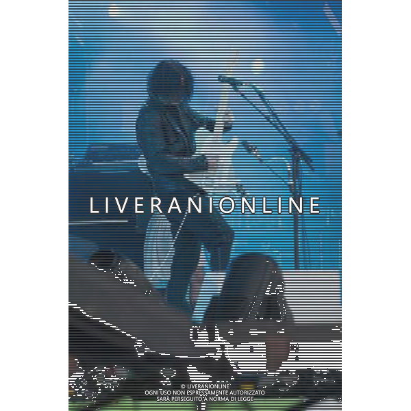 Jack White performs on The Pyramid Stage at Glastonbury Festival 2014, Worthy Farm, Pilton, Somerset, UK on Saturday 28th June 2014. AG ALDO LIVERANI SAS ONLY ITALY