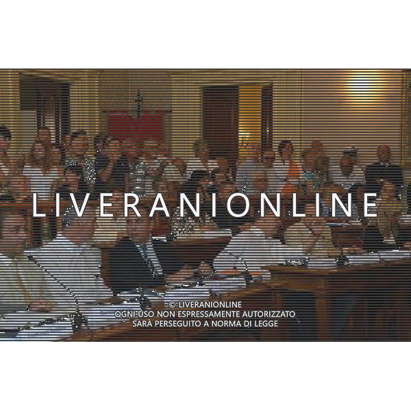 Livorno primo consiglio comunale 30 giugno 2014 ©Lanari/Agenzia Aldo Liverani sas