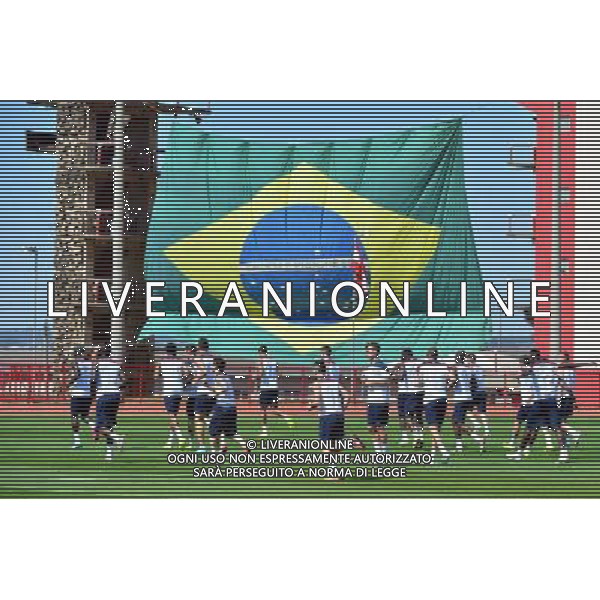 Entrainement France - 29.06.2014 - Entrainement Equipe de France - Coupe du Monde 2014 Photo : Dave Winter / Icon Sport /Agenzia Aldo Liverani sas - ITALY ONLY - Allenamento della nazionale di calcio della francia - Coppa Mondo FIFA Brasile 2014