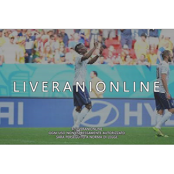 Joie Paul POGBA - 30.06.2014 - France / Nigeria - 1/8Finale - Coupe du Monde 2014 -Brasilia Photo : Dave Winter / Icon Sport *** Local Caption *** AG ALDO LIVERANI SAS ONLY ITALY *** Local Caption *** AG ALDO LIVERANI SAS ONLY ITALY