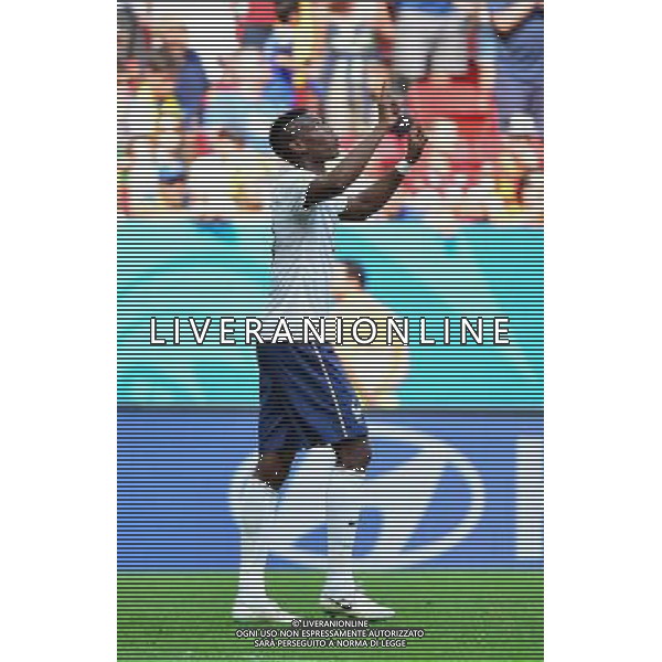 Joie Paul POGBA - 30.06.2014 - France / Nigeria - 1/8Finale - Coupe du Monde 2014 -Brasilia Photo : Dave Winter / Icon Sport *** Local Caption *** AG ALDO LIVERANI SAS ONLY ITALY *** Local Caption *** AG ALDO LIVERANI SAS ONLY ITALY