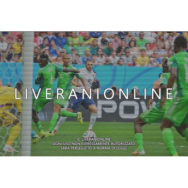 Karim BENZEMA - 30.06.2014 - France / Nigeria - 1/8Finale - Coupe du Monde 2014 -Brasilia Photo : Dave Winter / Icon Sport *** Local Caption *** AG ALDO LIVERANI SAS ONLY ITALY *** Local Caption *** AG ALDO LIVERANI SAS ONLY ITALY