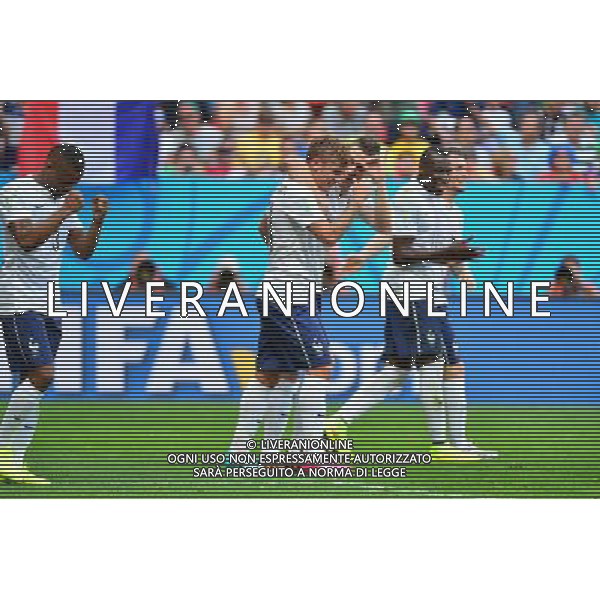 Joie France - Antoine GRIEZMANN - 30.06.2014 - France / Nigeria - 1/8Finale - Coupe du Monde 2014 -Brasilia Photo : Dave Winter / Icon Sport *** Local Caption *** AG ALDO LIVERANI SAS ONLY ITALY *** Local Caption *** AG ALDO LIVERANI SAS ONLY ITALY