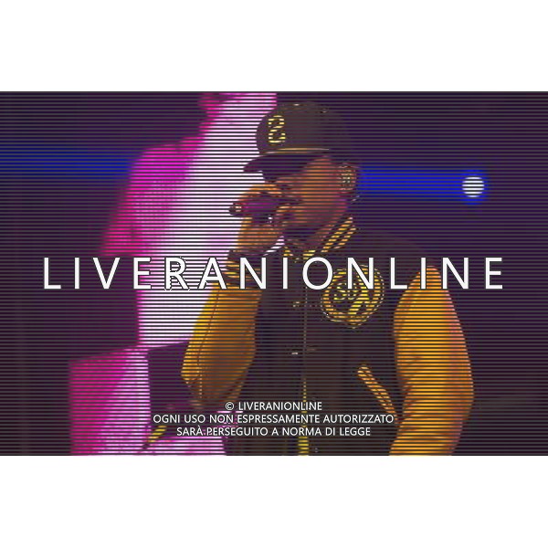 American hip hop rapper Chance The Rapper (born Chancelor Bennett) performs on The John Peel Stage at Glastonbury Festival 2014, Worthy Farm, Pilton, Somerset, UK on Sunday 29th June 2014. ©photoshot/Agenzia Aldo Liverani sas - ITALY ONLY - EDITORIAL USE ONLY
