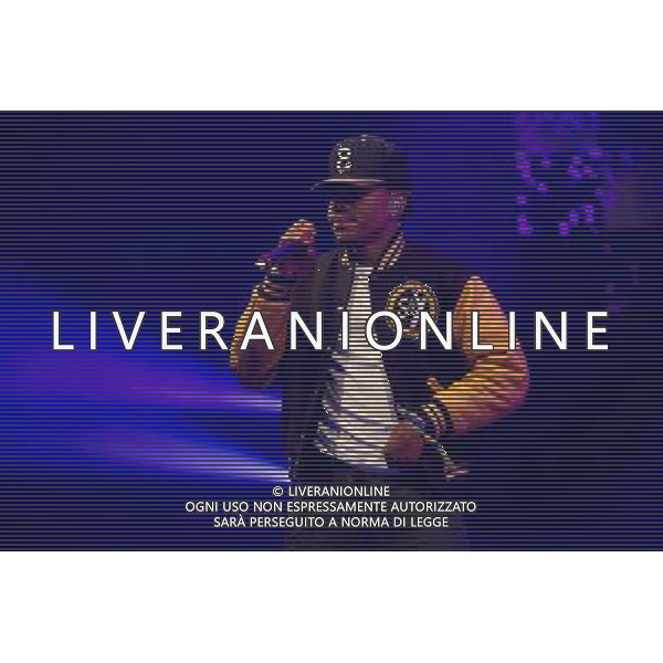 American hip hop rapper Chance The Rapper (born Chancelor Bennett) performs on The John Peel Stage at Glastonbury Festival 2014, Worthy Farm, Pilton, Somerset, UK on Sunday 29th June 2014. ©photoshot/Agenzia Aldo Liverani sas - ITALY ONLY - EDITORIAL USE ONLY