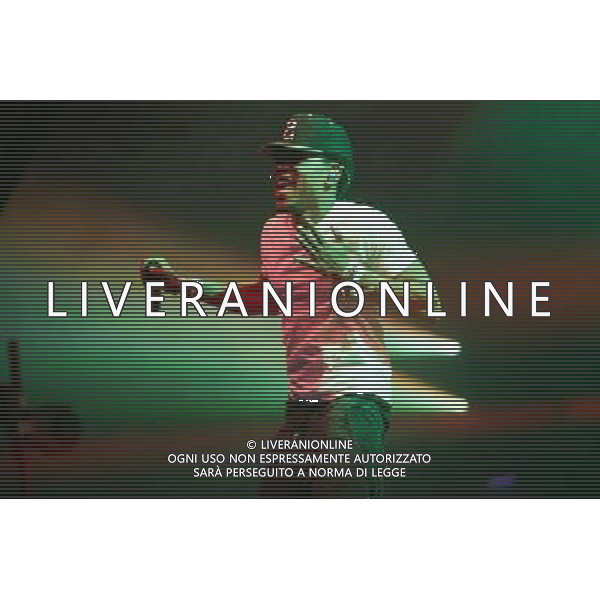 American hip hop rapper Chance The Rapper (born Chancelor Bennett) performs on The John Peel Stage at Glastonbury Festival 2014, Worthy Farm, Pilton, Somerset, UK on Sunday 29th June 2014. ©photoshot/Agenzia Aldo Liverani sas - ITALY ONLY - EDITORIAL USE ONLY