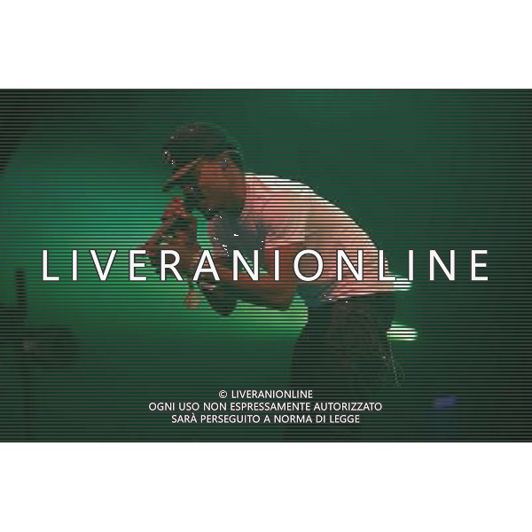 American hip hop rapper Chance The Rapper (born Chancelor Bennett) performs on The John Peel Stage at Glastonbury Festival 2014, Worthy Farm, Pilton, Somerset, UK on Sunday 29th June 2014. ©photoshot/Agenzia Aldo Liverani sas - ITALY ONLY - EDITORIAL USE ONLY