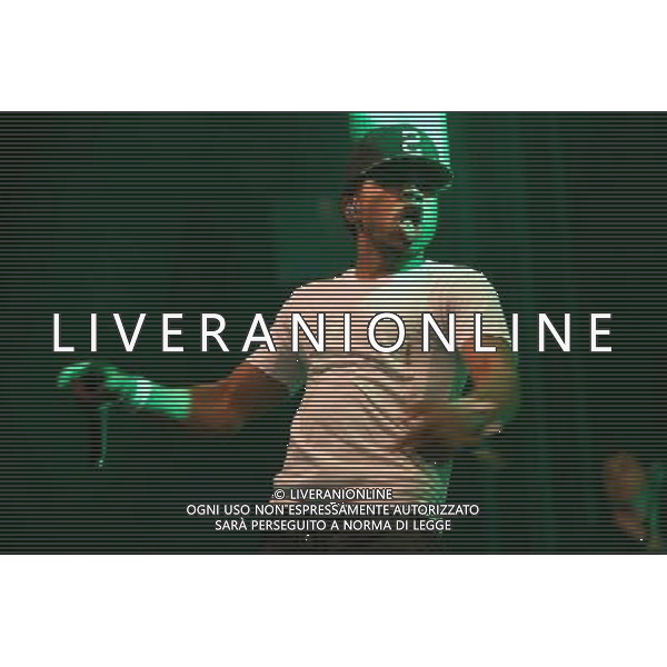 American hip hop rapper Chance The Rapper (born Chancelor Bennett) performs on The John Peel Stage at Glastonbury Festival 2014, Worthy Farm, Pilton, Somerset, UK on Sunday 29th June 2014. ©photoshot/Agenzia Aldo Liverani sas - ITALY ONLY - EDITORIAL USE ONLY