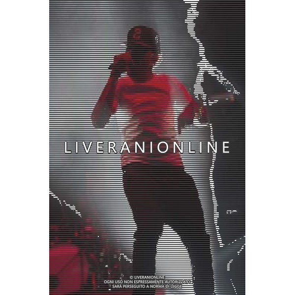 American hip hop rapper Chance The Rapper (born Chancelor Bennett) performs on The John Peel Stage at Glastonbury Festival 2014, Worthy Farm, Pilton, Somerset, UK on Sunday 29th June 2014. ©photoshot/Agenzia Aldo Liverani sas - ITALY ONLY - EDITORIAL USE ONLY