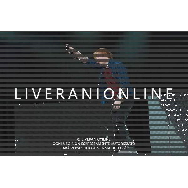 English singer-songwriter Ed Sheeran performs on The Pyramid Stage at Glastonbury Festival 2014, Worthy Farm, Pilton, Somerset, UK on Sunday 29th June 2014. ©photoshot/Agenzia Aldo Liverani sas - ITALY ONLY - EDITORIAL USE ONLY