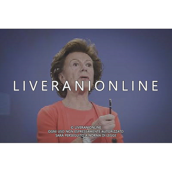 European Commissioner in charge of the Digital Agenda, Neelie Kroes holds press conference at European Commission headquarters in Brussels, Belgium on 30.06.2014 New lower roaming charges coming into effect on 1 July. EU will cut the price caps for data downloads by more than half: down from 45 to 20 cents per megabyte by Wiktor Dabkowski ©photoshot/Agenzia Aldo Liverani sas - ITALY ONLY - EDITORIAL USE ONLY