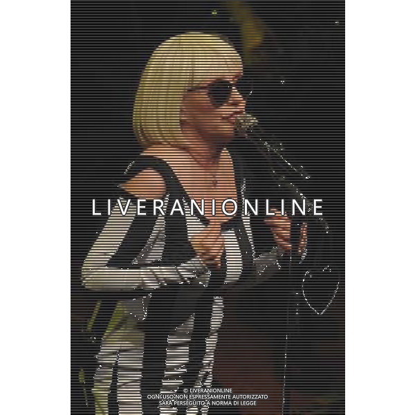 Debbie Harry of Blondie performs live at Shepherds Bush Empire in London, United Kingdom on June 30, 2014. ©photoshot/Agenzia Aldo Liverani sas - ITALY ONLY - EDITORIAL USE ONLY