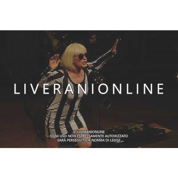 Debbie Harry of Blondie performs live at Shepherds Bush Empire in London, United Kingdom on June 30, 2014. ©photoshot/Agenzia Aldo Liverani sas - ITALY ONLY - EDITORIAL USE ONLY
