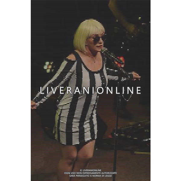 Debbie Harry of Blondie performs live at Shepherds Bush Empire in London, United Kingdom on June 30, 2014. ©photoshot/Agenzia Aldo Liverani sas - ITALY ONLY - EDITORIAL USE ONLY