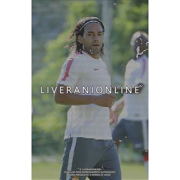 Radamel FALCAO - 30.06.2014 - Reprise Entrainement Monaco - Ligue 1 Photo : Olivier Anrigo / Icon Sport AG ALDO LIVERANI SAS ONLY ITALY