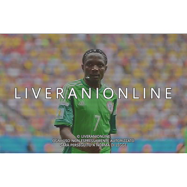 Ahmed MUSA - 30.06.2014 - France / Nigeria - 1/8Finale - Coupe du Monde 2014 -Brasilia Photo : Dave Winter / Icon Sport *** Local Caption *** /Agenzia Aldo Liverani sas - ONLY ITALY - Francia v Nigeria Coppa del Mondo FIFA 2014 Nacional stadio Estadio in Brasilia, Brasile, 30 giugno 2014 *** Local Caption *** /Agenzia Aldo Liverani sas - ONLY ITALY - Francia v Nigeria Coppa del Mondo FIFA 2014 Nacional stadio Estadio in Brasilia, Brasile, 30 giugno 2014