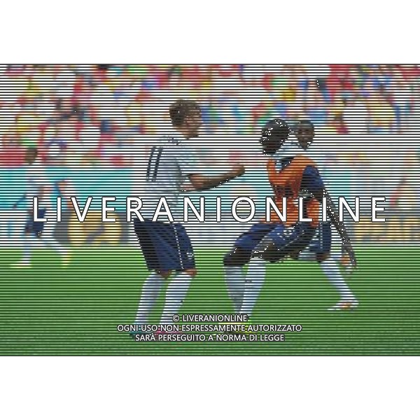 Joie France - Antoine GRIEZMANN / Mamadou SAKHO - 30.06.2014 - France / Nigeria - 1/8Finale - Coupe du Monde 2014 -Brasilia Photo : Dave Winter / Icon Sport *** Local Caption *** /Agenzia Aldo Liverani sas - ONLY ITALY - Francia v Nigeria Coppa del Mondo FIFA 2014 Nacional stadio Estadio in Brasilia, Brasile, 30 giugno 2014 *** Local Caption *** /Agenzia Aldo Liverani sas - ONLY ITALY - Francia v Nigeria Coppa del Mondo FIFA 2014 Nacional stadio Estadio in Brasilia, Brasile, 30 giugno 2014