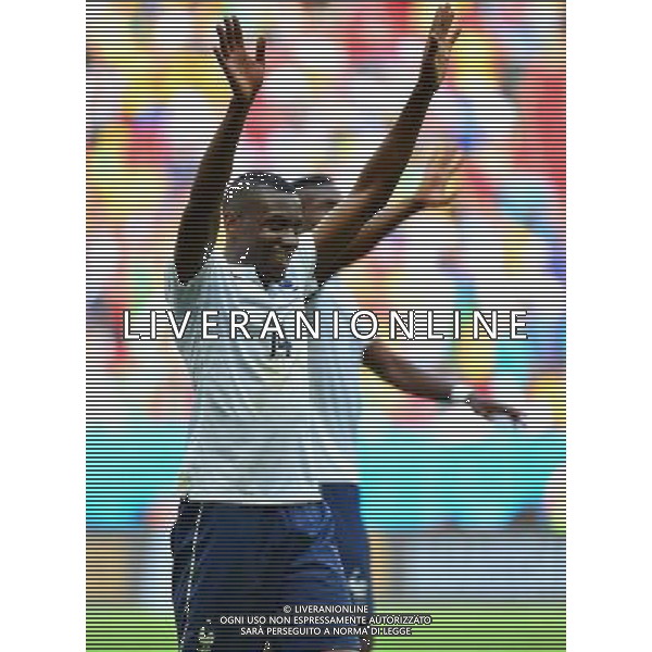 Joie France - Blaise MATUIDI - 30.06.2014 - France / Nigeria - 1/8Finale - Coupe du Monde 2014 -Brasilia Photo : Dave Winter / Icon Sport *** Local Caption *** /Agenzia Aldo Liverani sas - ONLY ITALY - Francia v Nigeria Coppa del Mondo FIFA 2014 Nacional stadio Estadio in Brasilia, Brasile, 30 giugno 2014 *** Local Caption *** /Agenzia Aldo Liverani sas - ONLY ITALY - Francia v Nigeria Coppa del Mondo FIFA 2014 Nacional stadio Estadio in Brasilia, Brasile, 30 giugno 2014