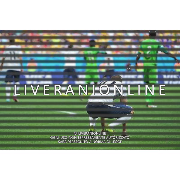 Karim BENZEMA - 30.06.2014 - France / Nigeria - 1/8Finale - Coupe du Monde 2014 -Brasilia Photo : Dave Winter / Icon Sport *** Local Caption *** /Agenzia Aldo Liverani sas - ONLY ITALY - Francia v Nigeria Coppa del Mondo FIFA 2014 Nacional stadio Estadio in Brasilia, Brasile, 30 giugno 2014 *** Local Caption *** /Agenzia Aldo Liverani sas - ONLY ITALY - Francia v Nigeria Coppa del Mondo FIFA 2014 Nacional stadio Estadio in Brasilia, Brasile, 30 giugno 2014